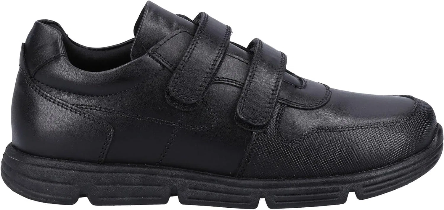 Туфли Hush Puppies Boys Lucas Senior School Uniform Shoe, Black — фото 4