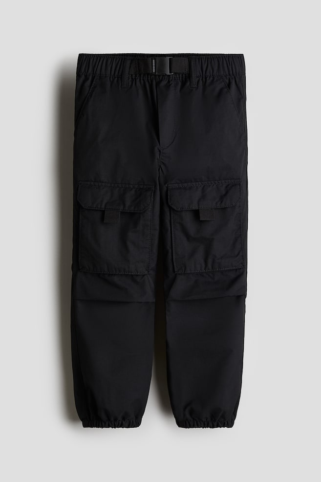 

Парашютные штаны H&M, черный