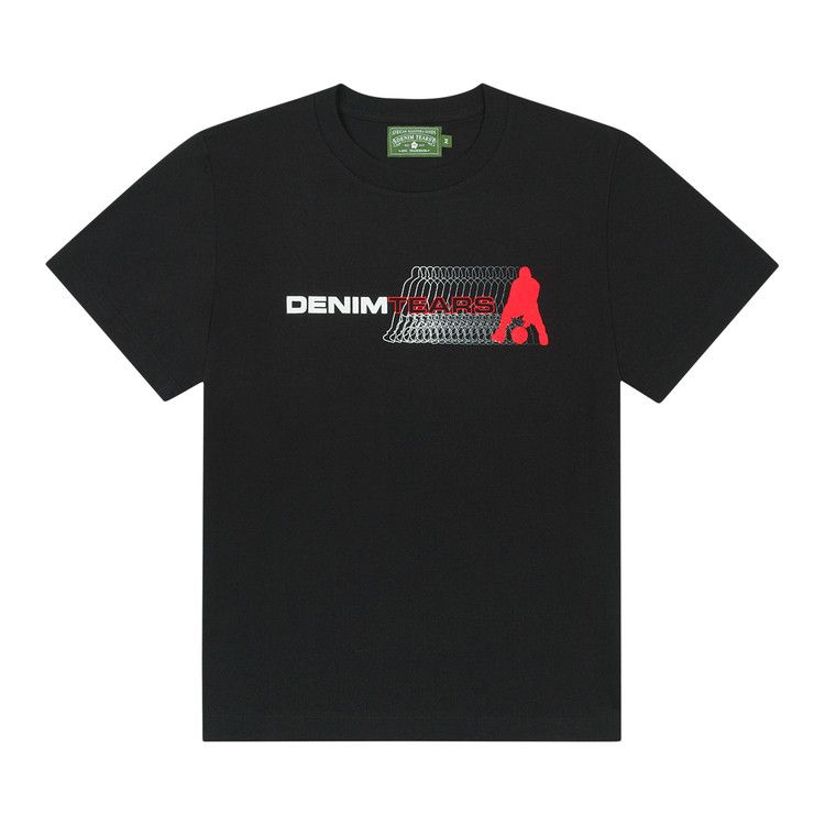 

Футболка Denim Tears "Skip To My Lou" Rafer Alston Tee, Black