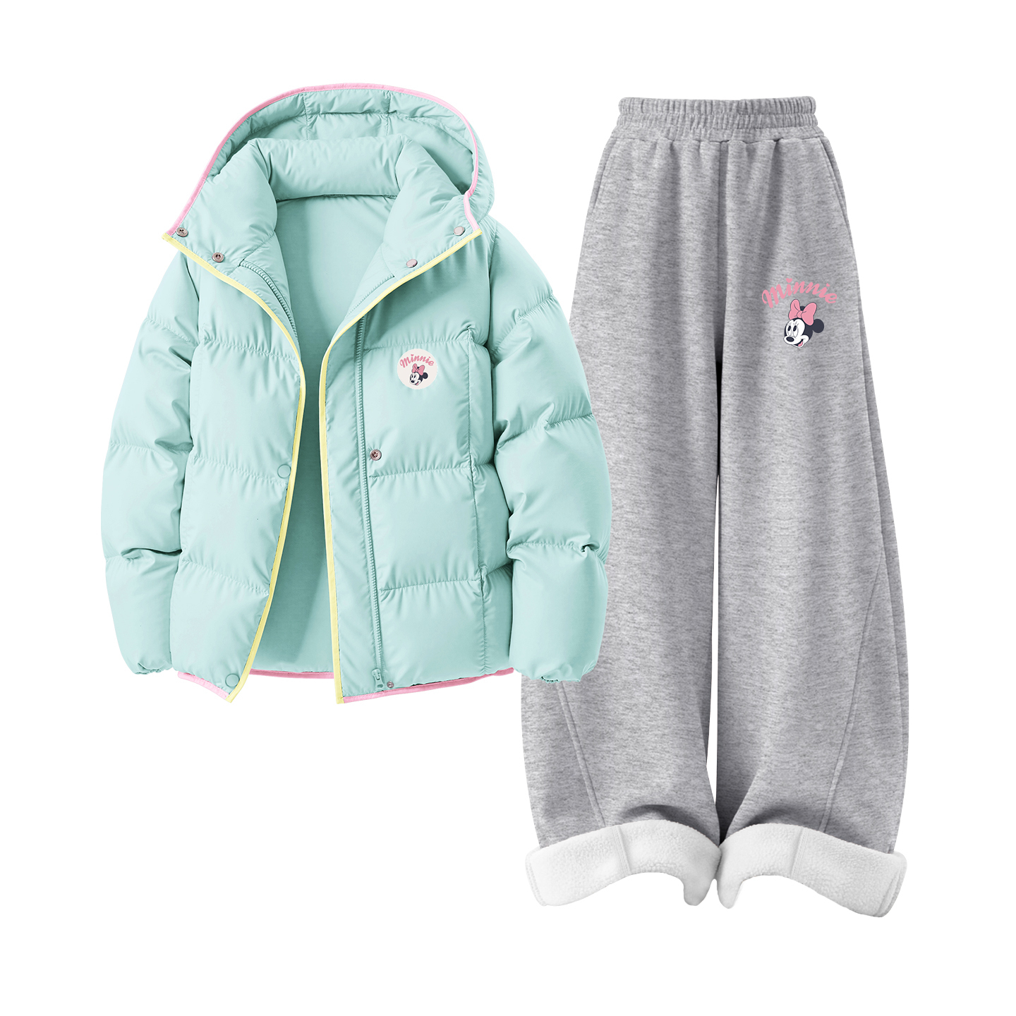 

Детская повседневная спортивная одежда Disney, светло-голубой/серый