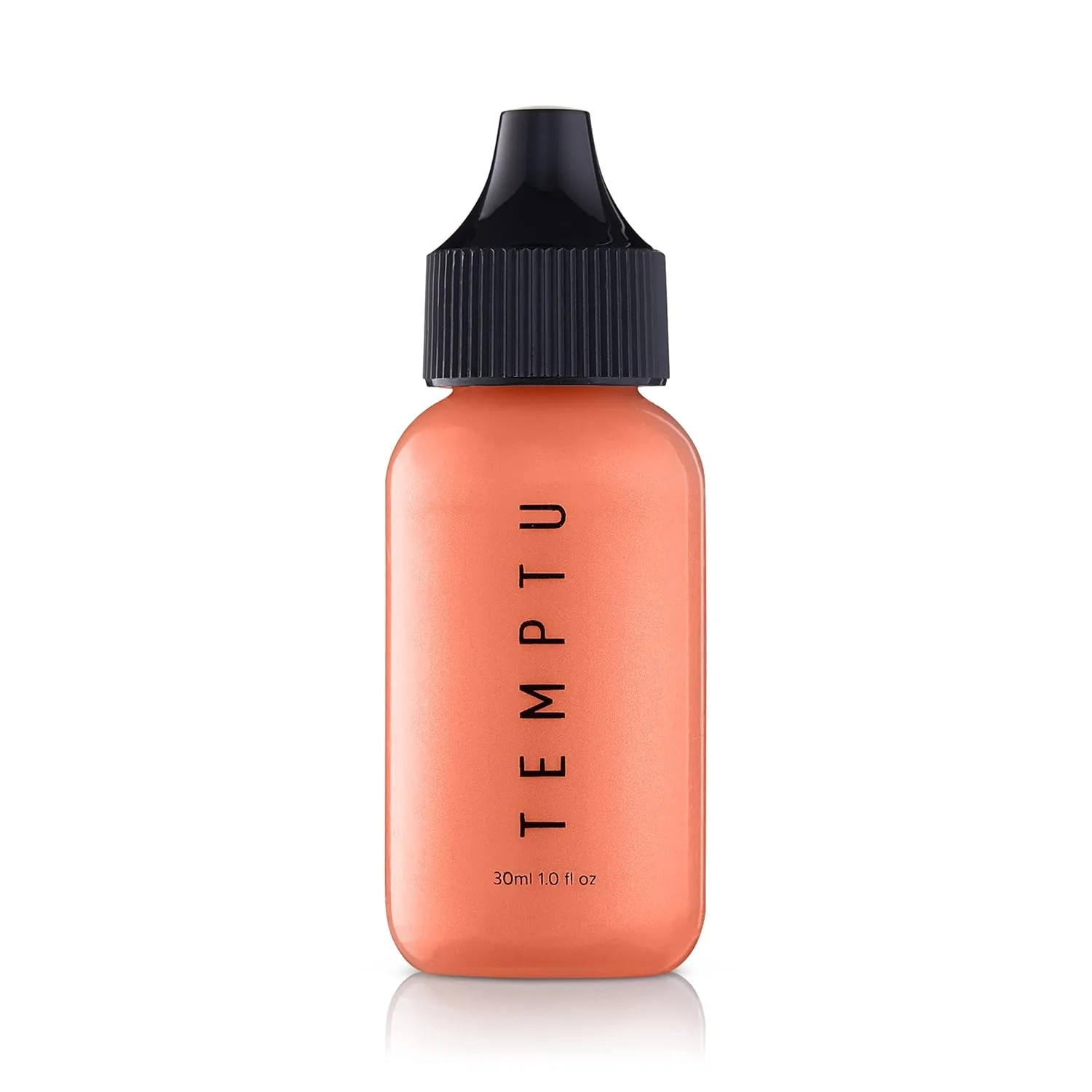 Румяна TEMPTU Perfect Canvas Airbrush Blush: стойкий, высокопигментированный макияж, регулируемая плотность покрытия, сияющий, естественный оттенок, подходит для всех типов кожи., Clementine
