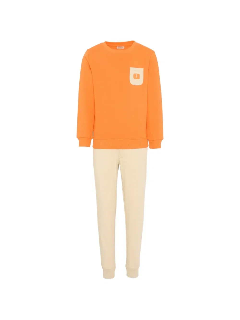 Спортивный костюм с карманами Trussardi Junior, оранжевый