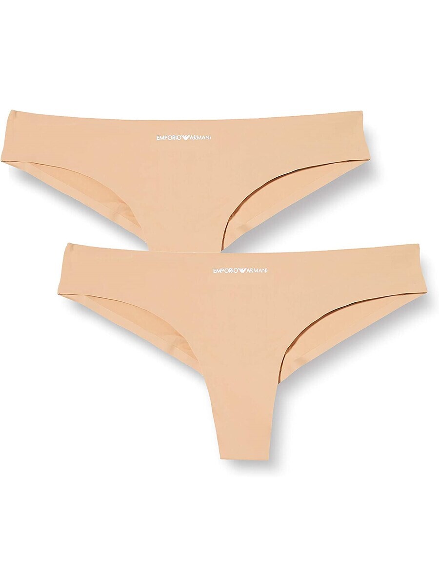 

Стринги Emporio Armani Thong, бежевый