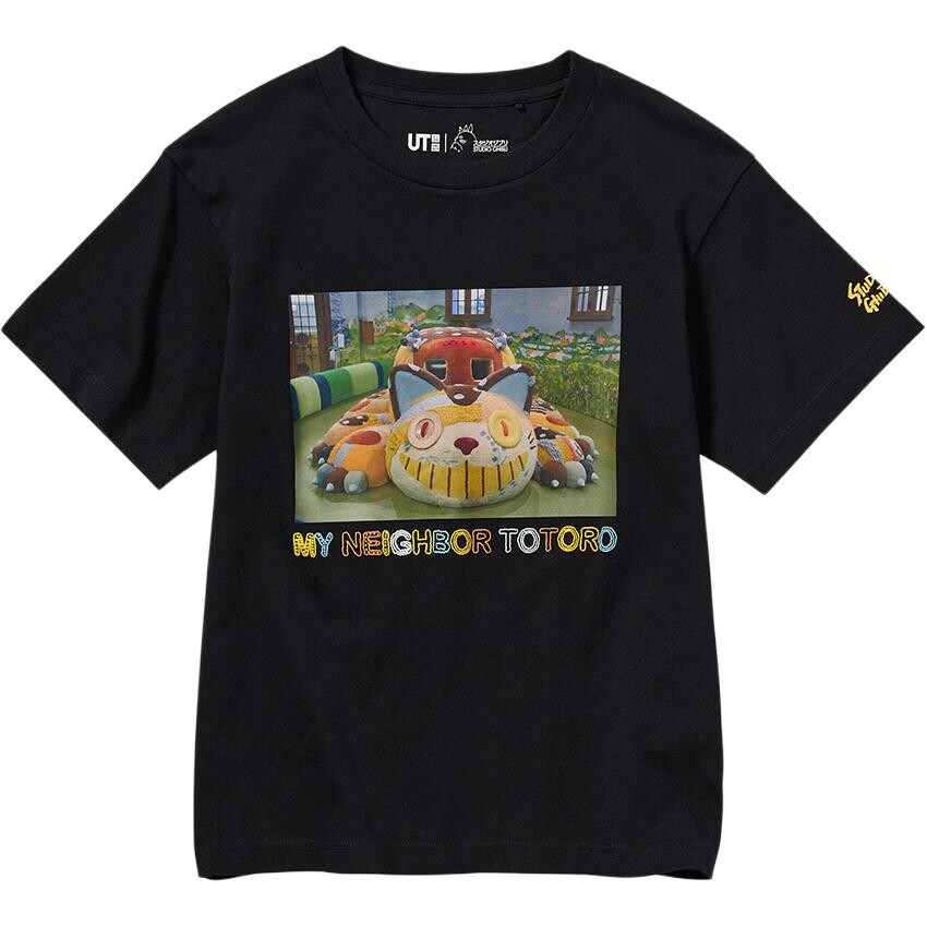 Детская футболка Uniqlo, черный