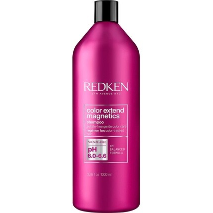 

Redken Color Extend Magnetics Шампунь для унисекс, 33,8 унции, 1000 мл
