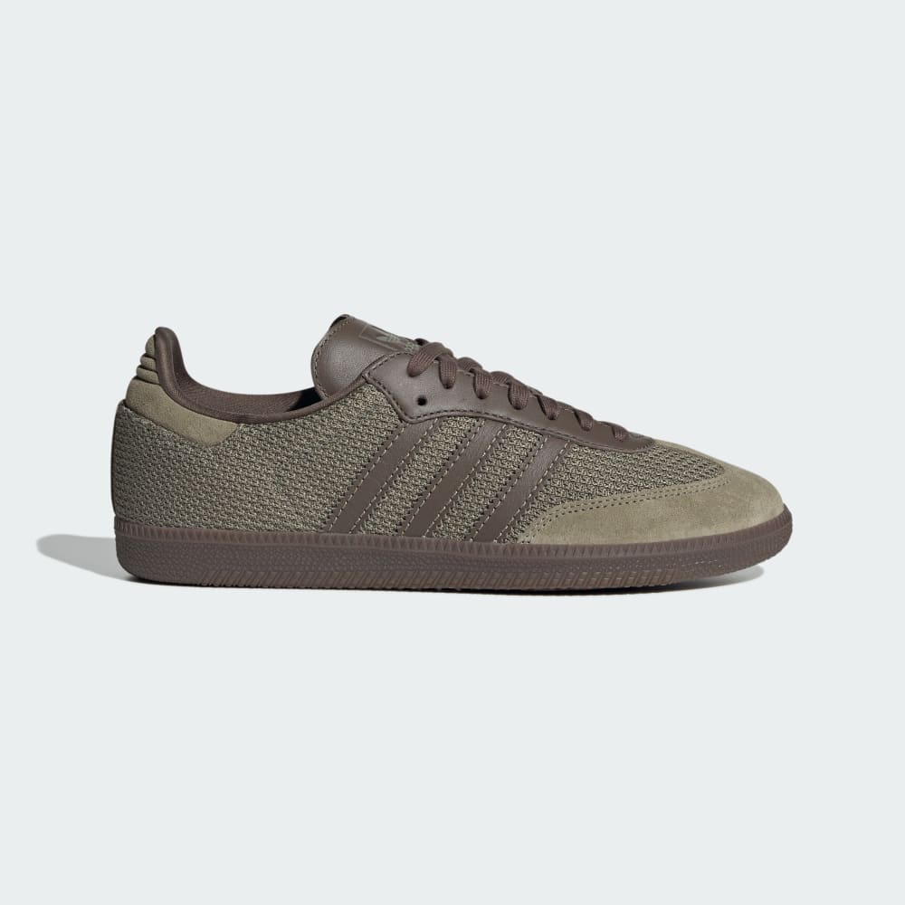 

Кроссовки Adidas Samba OG Shoes, цвет Orbit Green/Cargo Brown/Gum