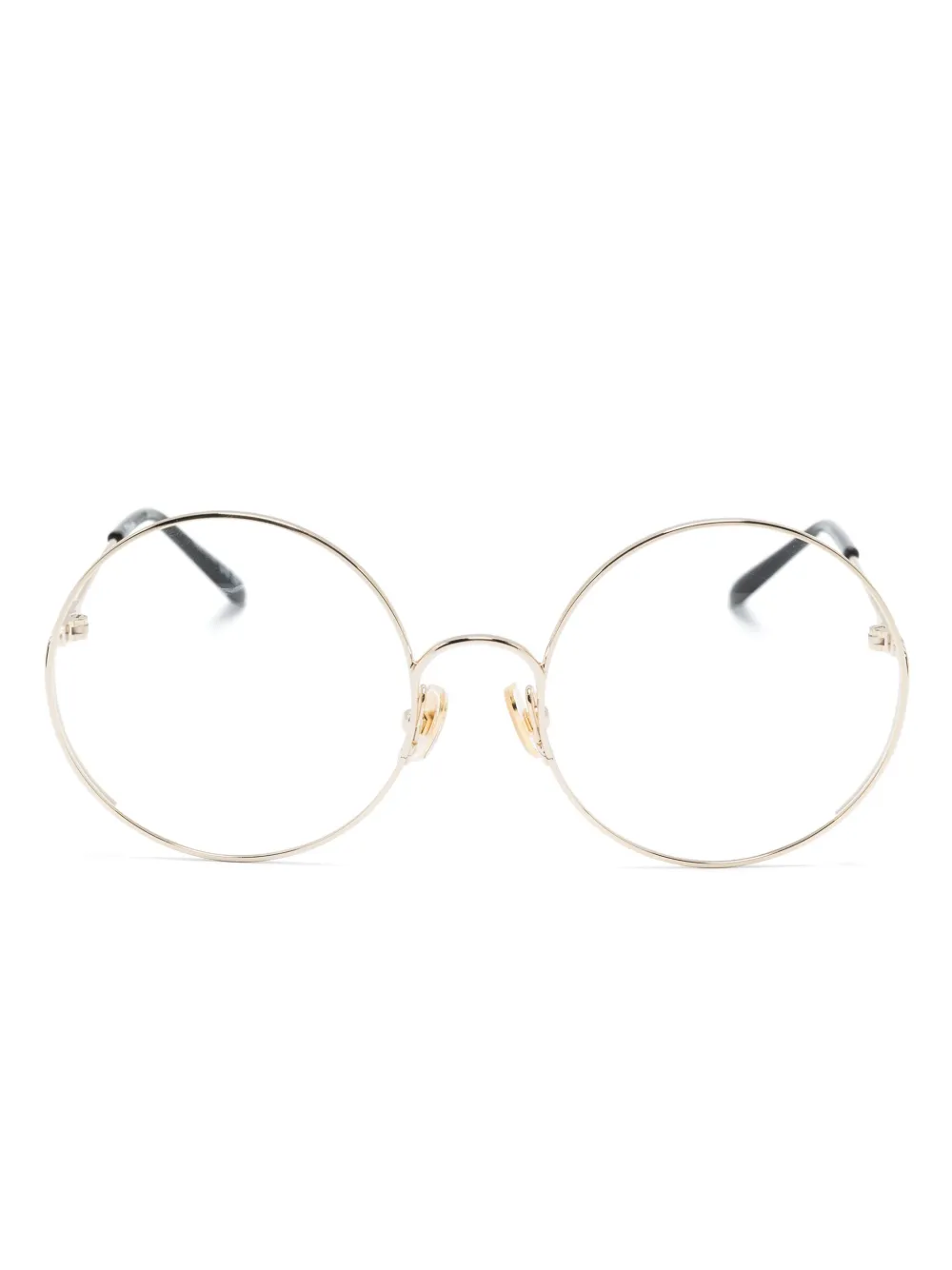 

Очки 01670 в круглой оправе Chloé Eyewear, золотой