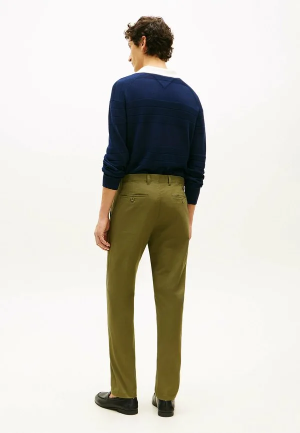 Классические чиносы из саржи в стиле гарлем Tommy Hilfiger, Dark Artichoke — фото 3