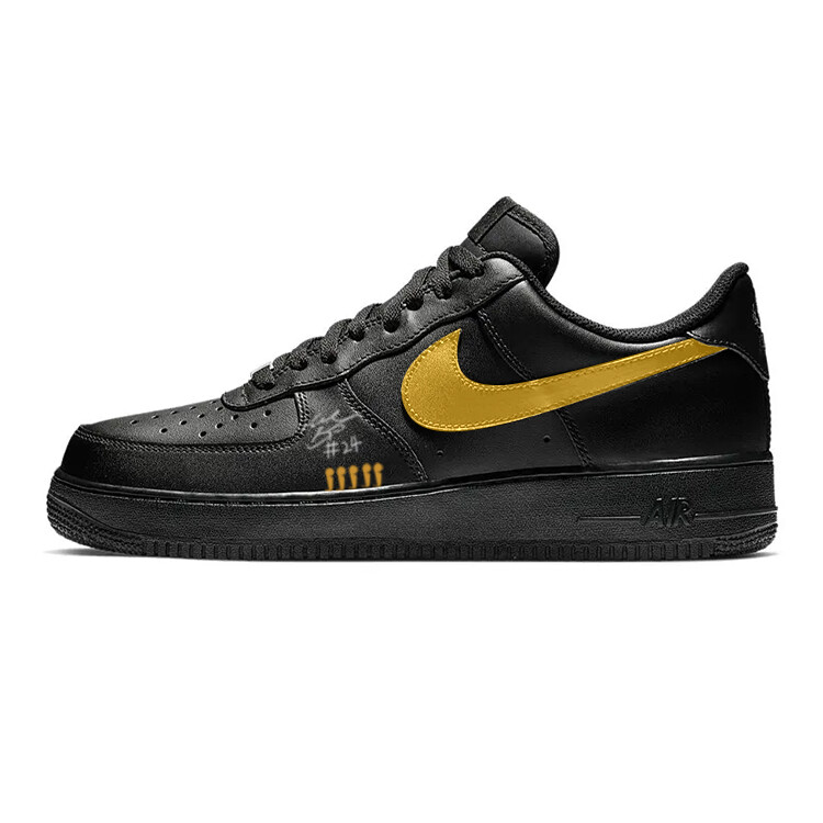 

Кроссовки Air Force 1 для скейтбординга, унисекс, низкие, черный Nike