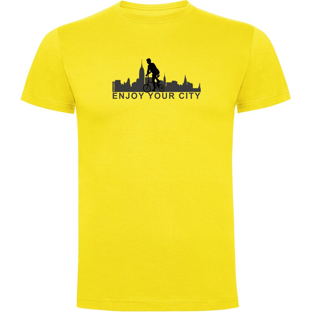 

Футболка Kruskis Enjoy Your City, желтый
