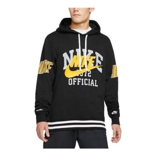 

Толстовка Nike Sportswear French Terry Pullover Hoodie 'Black', черный