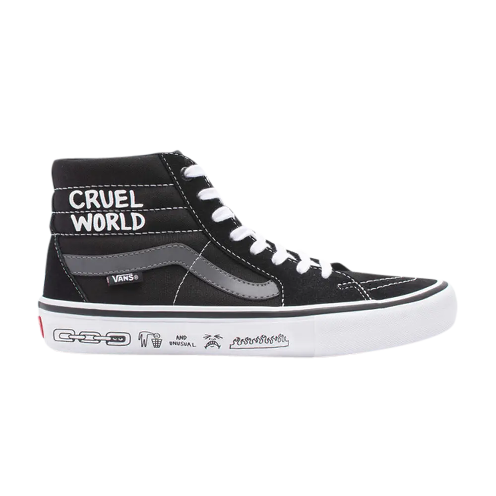 Кроссовки Cult x Sk8-Hi Pro Vans, черный