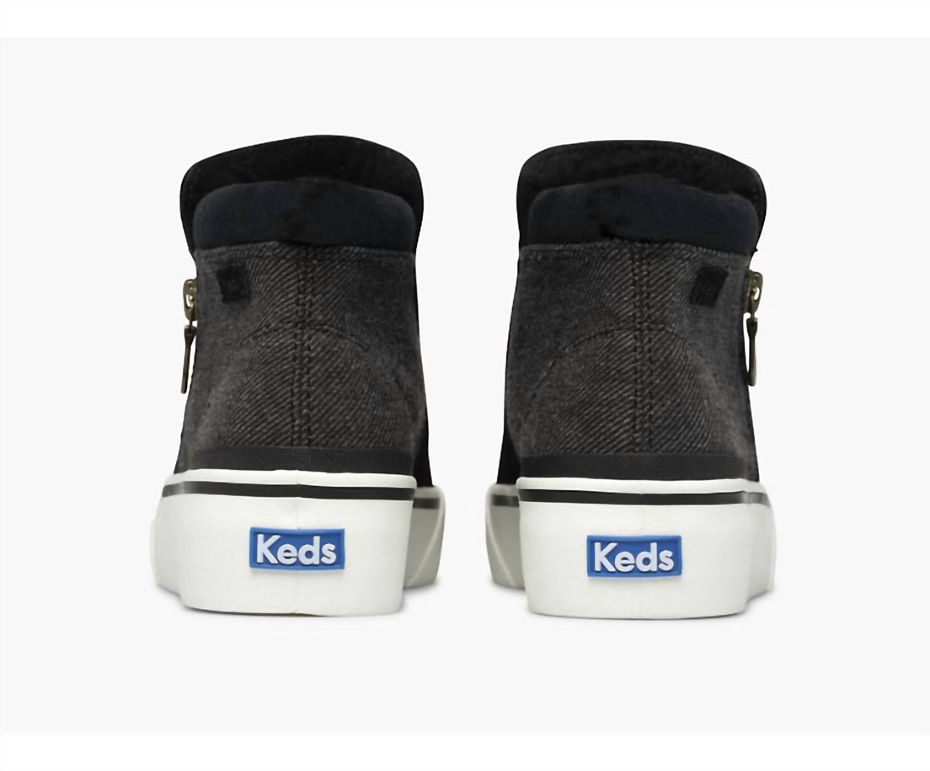 Ботильоны Cooper Zip черные Keds — фото 3