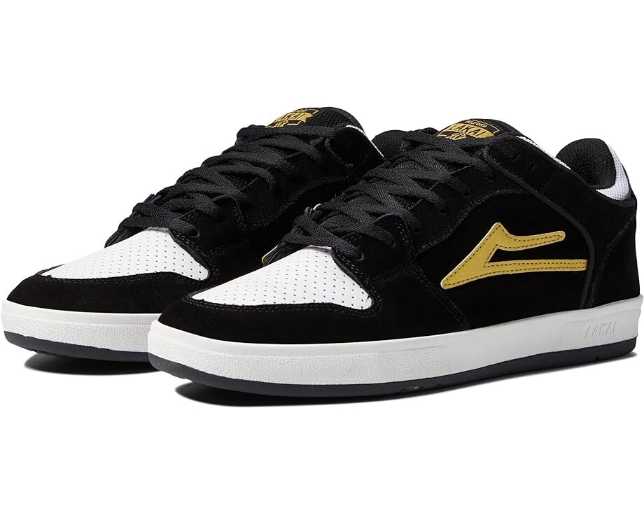 

Кроссовки Lakai Telford Low, цвет Black/Gold Suede