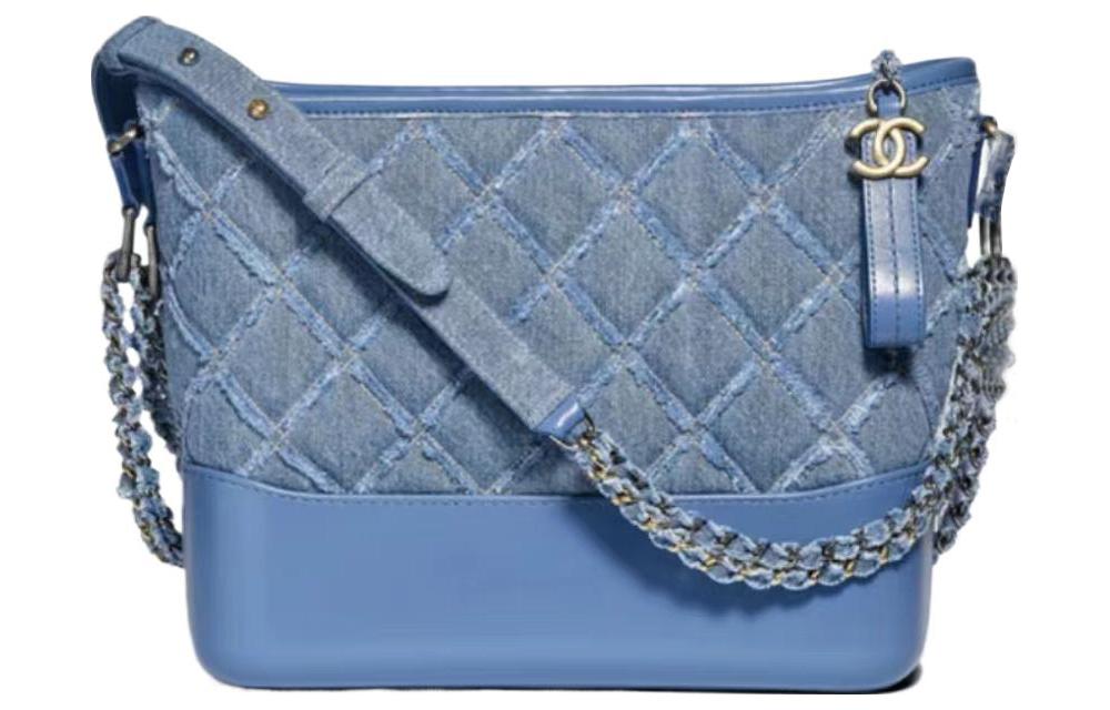 

Сумка Gabrielle Denim Hobo, Сумка, Плечевая сумка, Кроссбоди Trumpets Женская Темная Джинсовая Синяя CHANEL