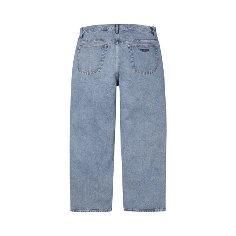 Джинсы Supreme Baggy Jean цвета «выстиранный индиго» — фото 2