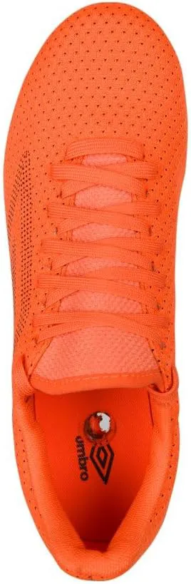 Мужские бутсы Umbro Velocita Matrix Premier FG, оранжевый/черный/белый — фото 4