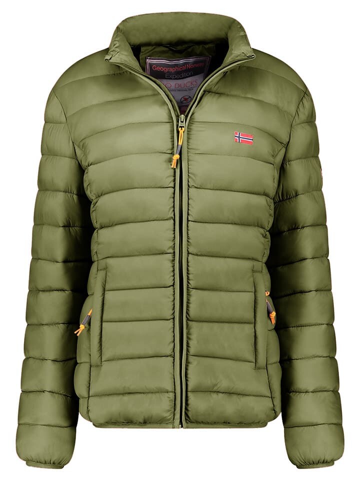 

Стеганая куртка Geographical Norway Steppjacke Atikolor, зеленый