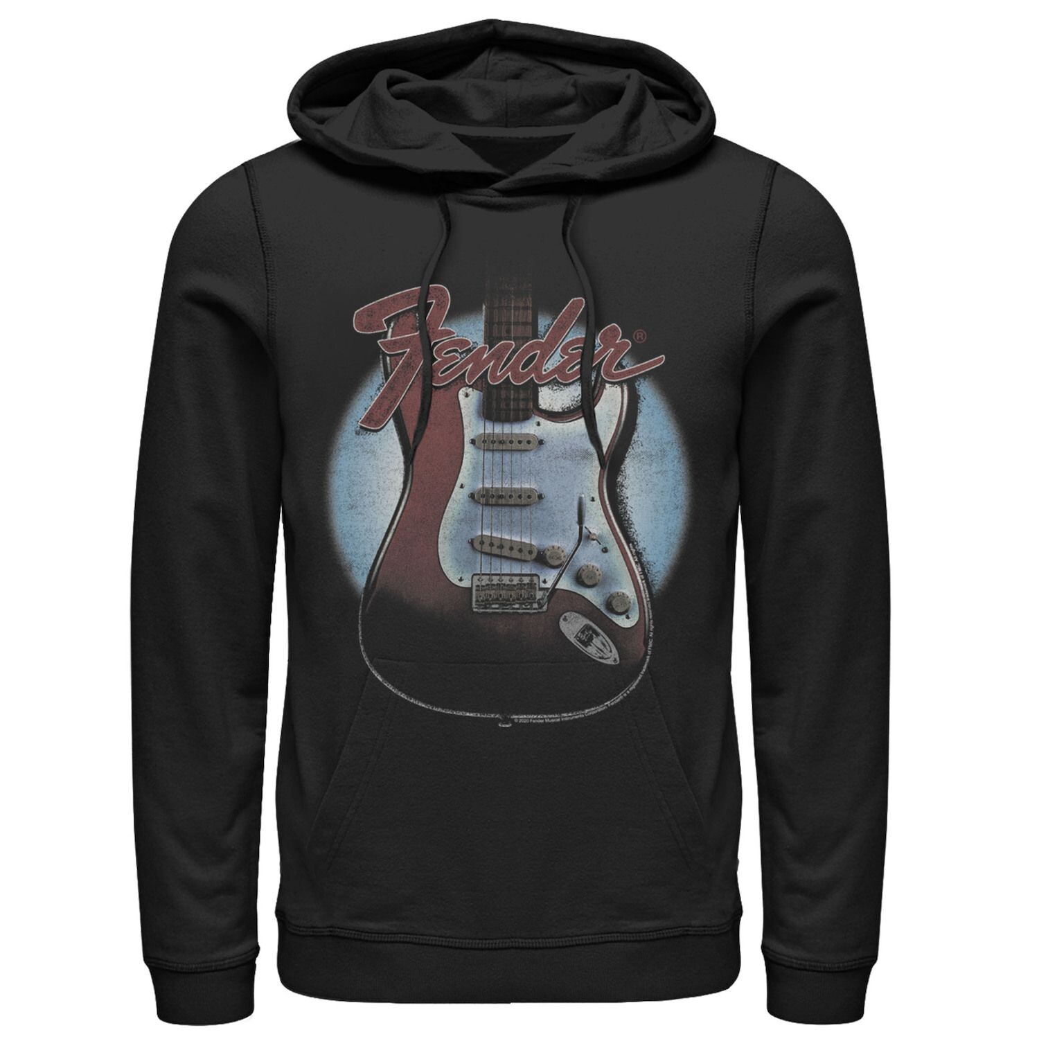 

Мужская винтажная толстовка с капюшоном Fender Guitar Lockup Licensed Character
