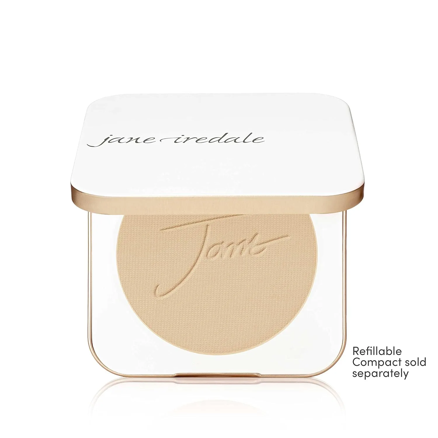 Набор многоразовых компактных пудр Jane Iredale PurePressed Base Mineral Foundation | Полуматовая прессованная пудра с SPF | Без талька, веганский продукт, не тестируется на животных, Warm Sienna — фото 4