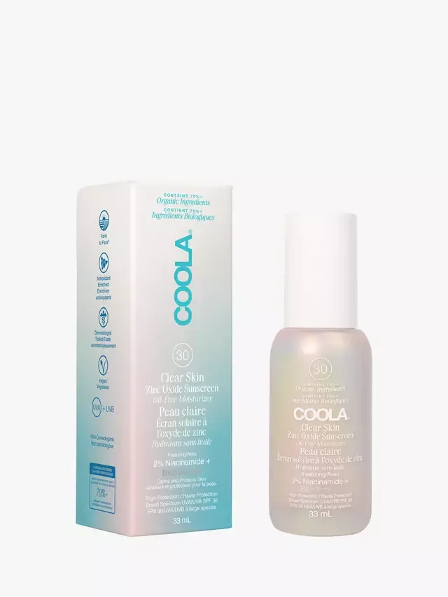 Крем для лица SPF COOLA Увлажняющий Clear Skin без масла