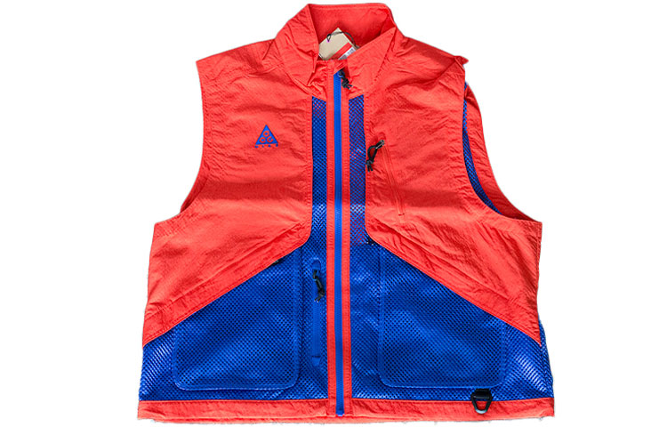 Мужская оранжево-голубая жилетка ACG Nike — фото 2