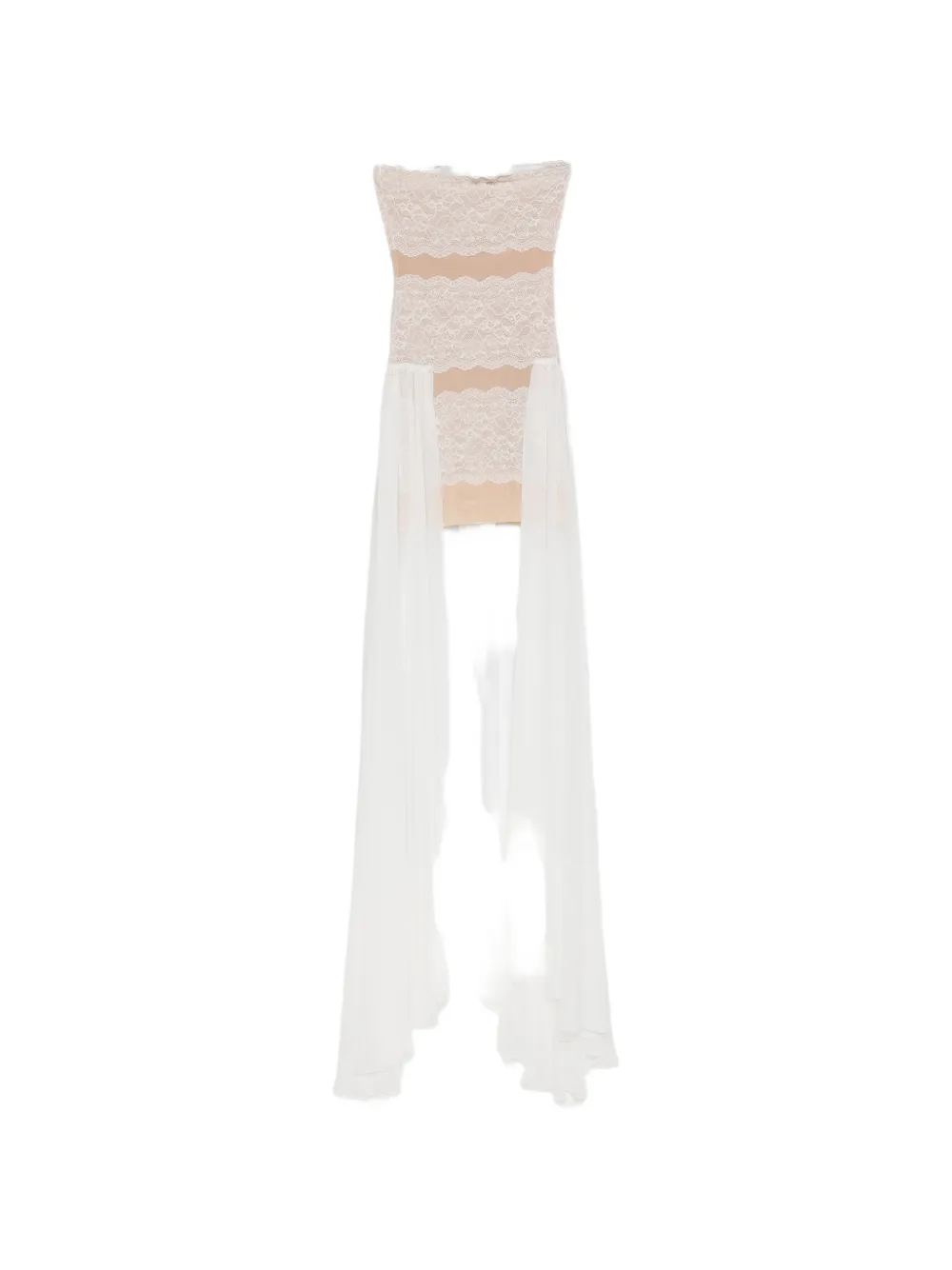 

Мини-платье без бретелек Blumarine, розовый