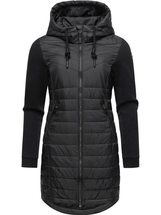 

Длинное стеганое пальто lucinda Ragwear, черный