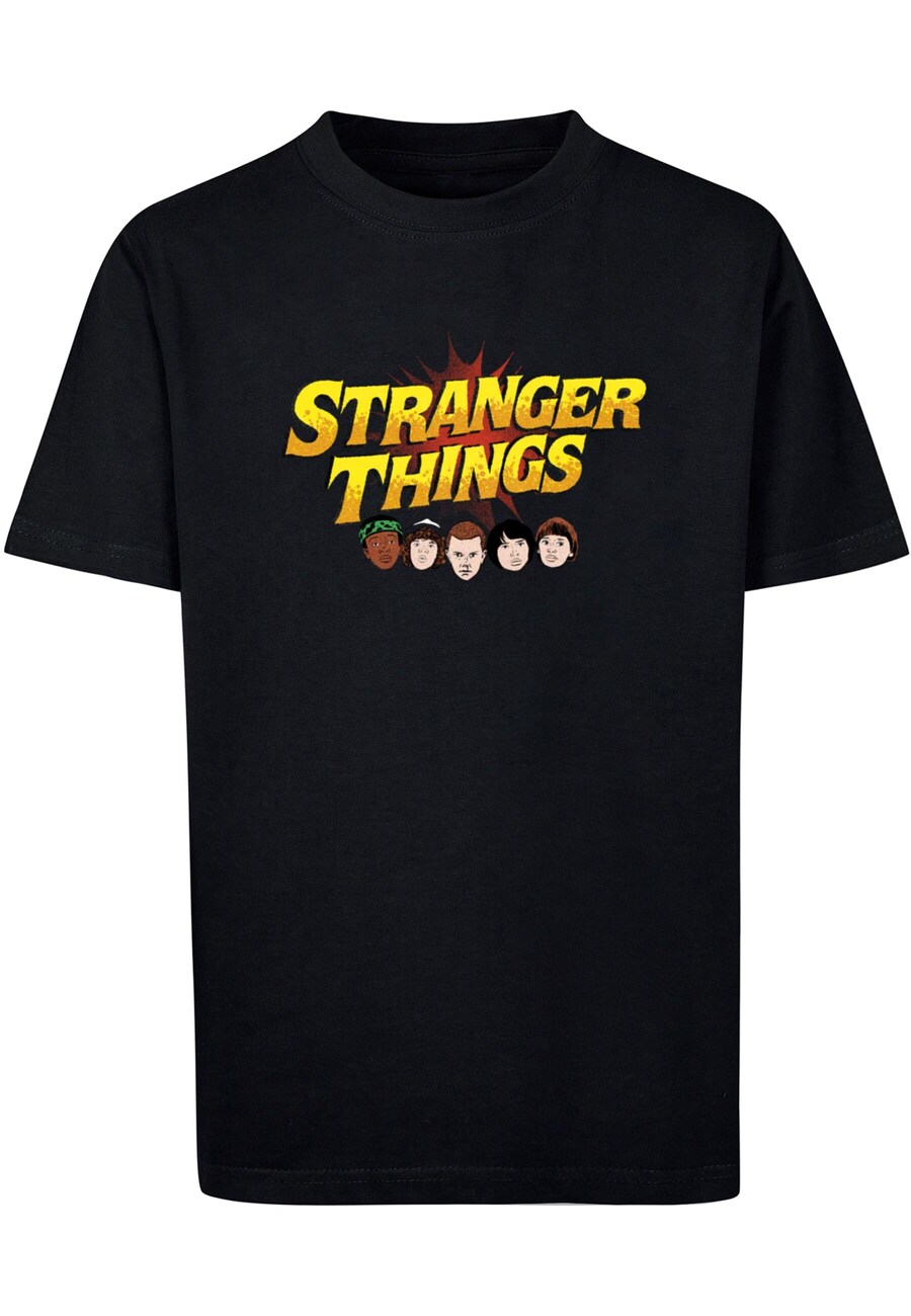 

Рубашка ABSOLUTE CULT Stranger Things - Comic Heads, черный