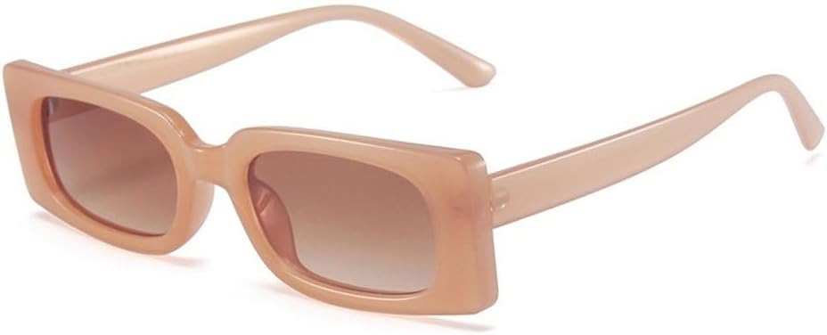 

Популярные модные солнцезащитные очки конфетных цветов для женщин, ретро-очки маленького прямоугольного размера, защита от УФ-излучения UV400 для мужчин, квадратные солнцезащитные очки цвета «желейный чай» SKFGNX, Jelly Tea