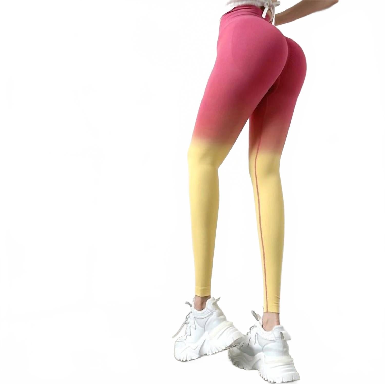 

Ода омбре Sculpting леггинсы в оранжевом Rockstar Peach