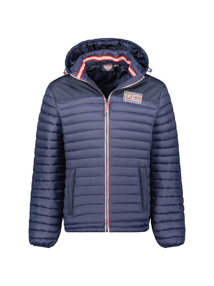 

Geographical Norway Стеганая куртка «Адальмо» темно-синего цвета