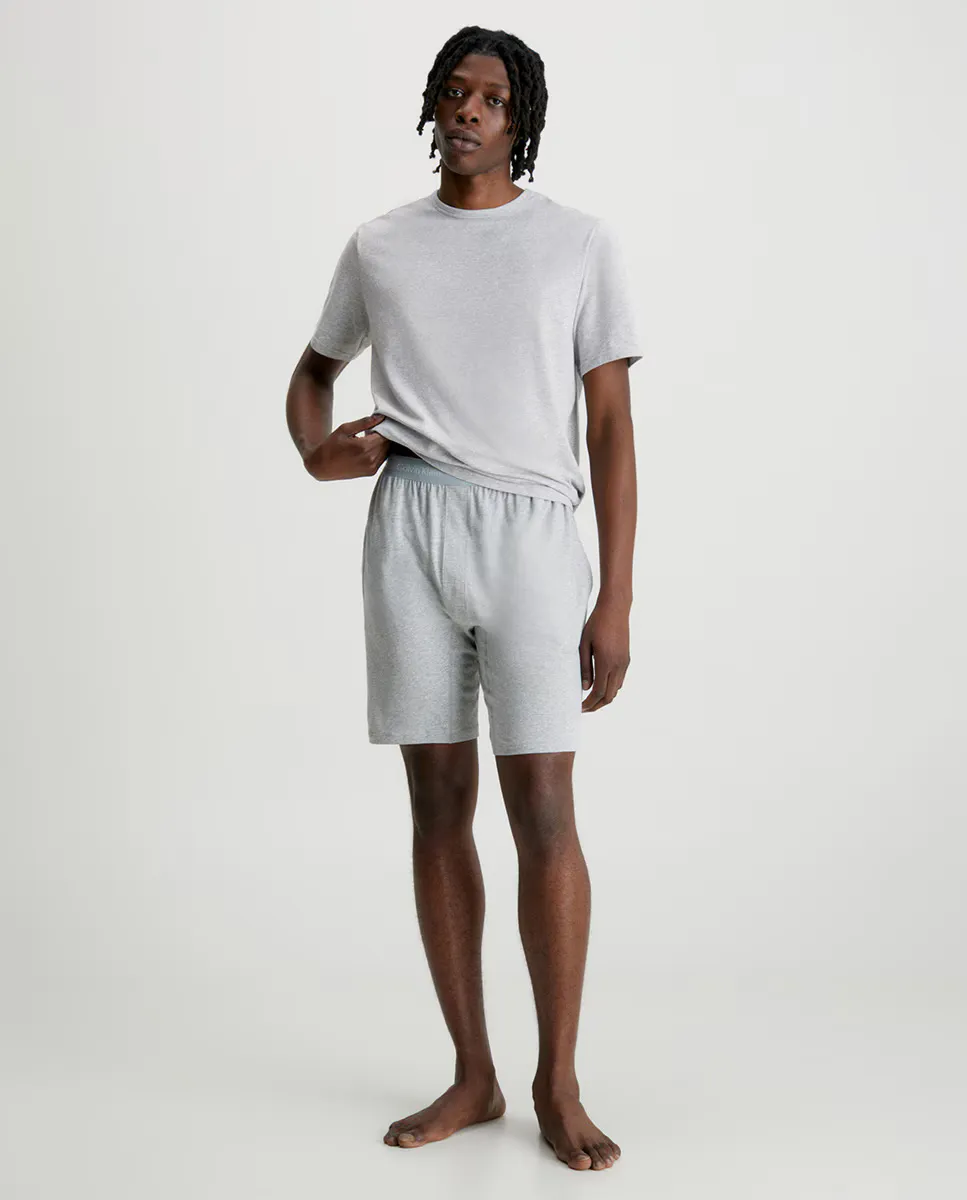 

Мужская однотонная пижама Calvin Klein, серый