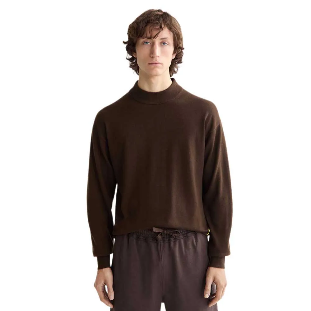 

Свитер Scotch & Soda Dropped Shoulder Mock, коричневый