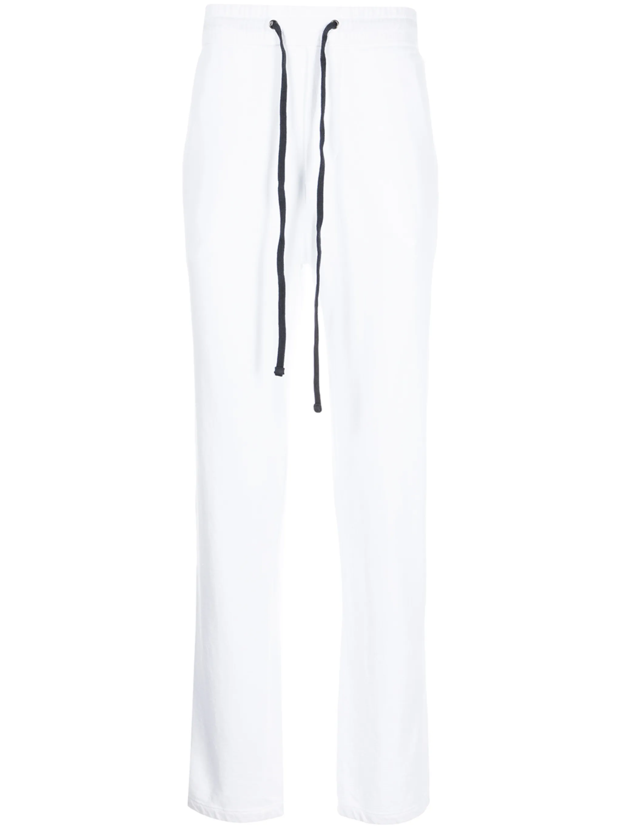 

Флисовые спортивные брюки прямого кроя James Perse, белый