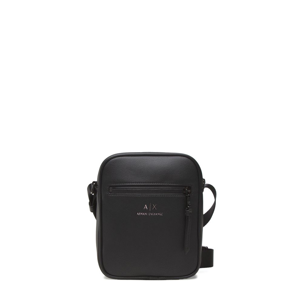 

Черный полиэтиленовый кошелек Armani Exchange