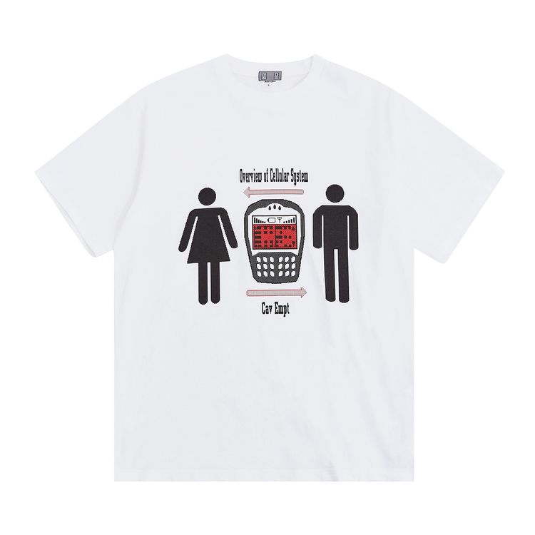 

Футболка Cav Empt Cellular System T-Shirt 'White', белый