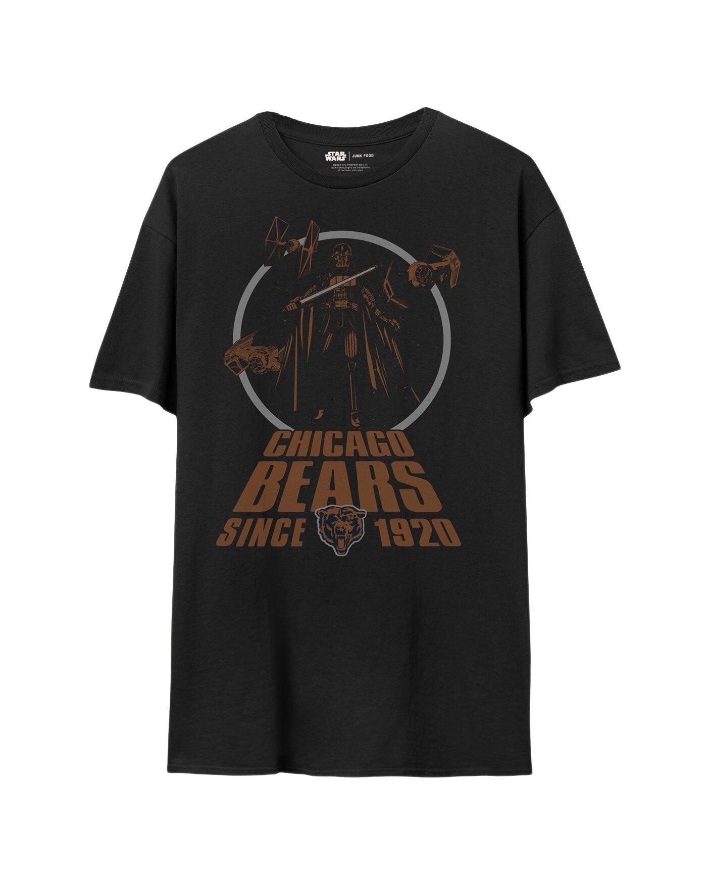 

Футболка Bears Star Wars Title Crawl Junk Food Clothing, черный