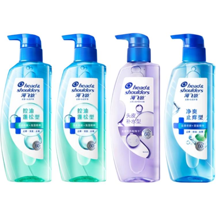 

Маслорегулирующий пушистый шампунь увлажняющее очищающее мыло аромат 670g+670g Head&shoulders