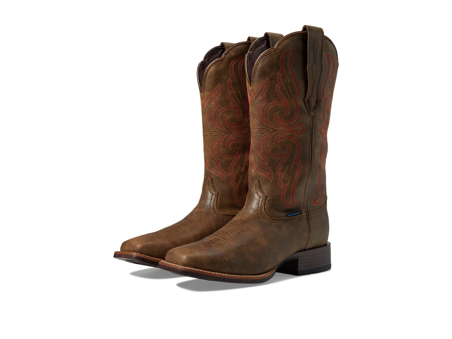 Сапоги женские Ariat Primera Stretchfit ковбойские с вышивкой, коричневый