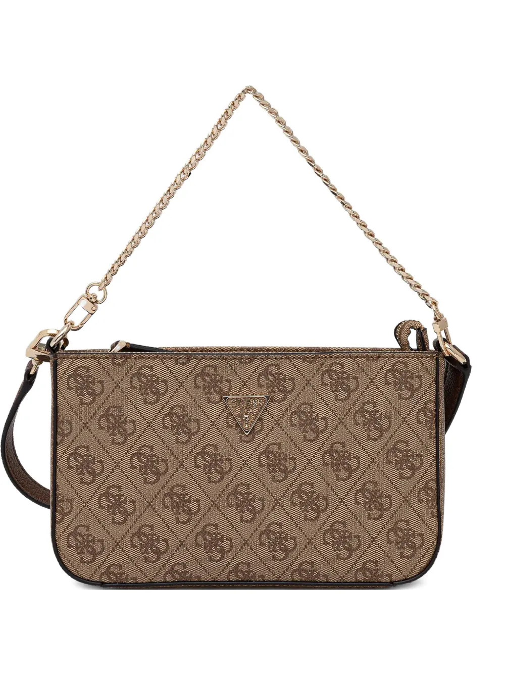 

Сумка на плечо с логотипом и ремнем-цепочкой GUESS USA, нейтральный