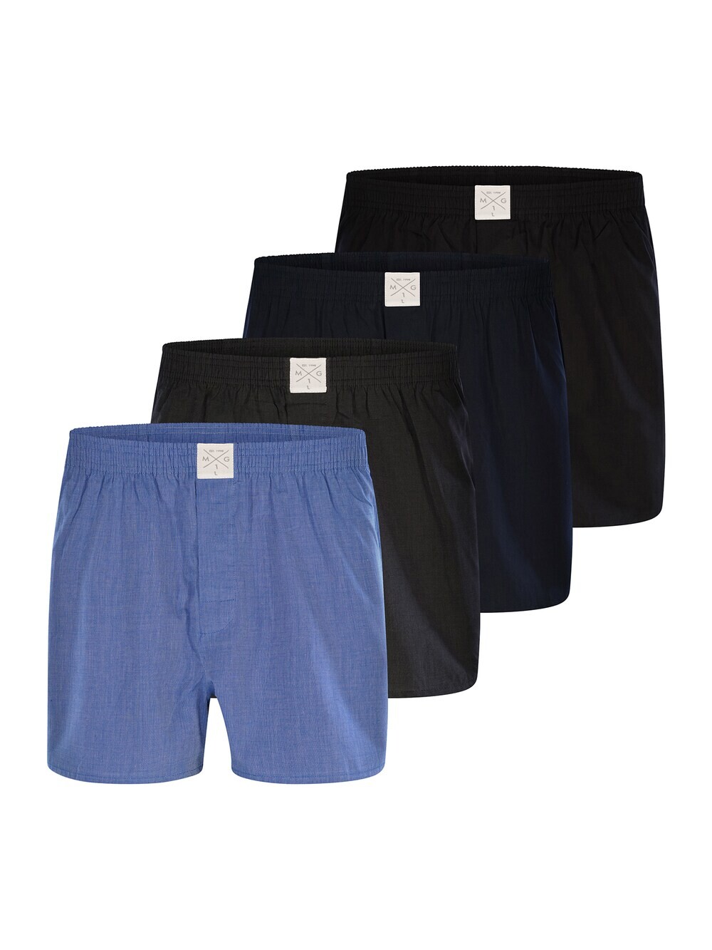 

Трусы боксеры MG-1 4-Pack Boxershorts Classics #1, смешанные цвета