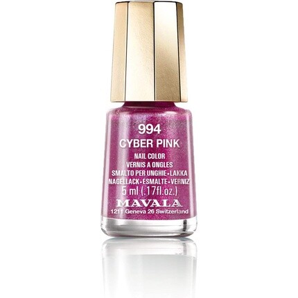 

Мини-цветной крем для ногтей 5 мл 994 Cyber Pink Mavala