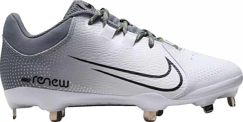 

Женские бутсы для софтбола Nike Hyperdiamond 4 Pro Metal Fastpitch, серый/черный