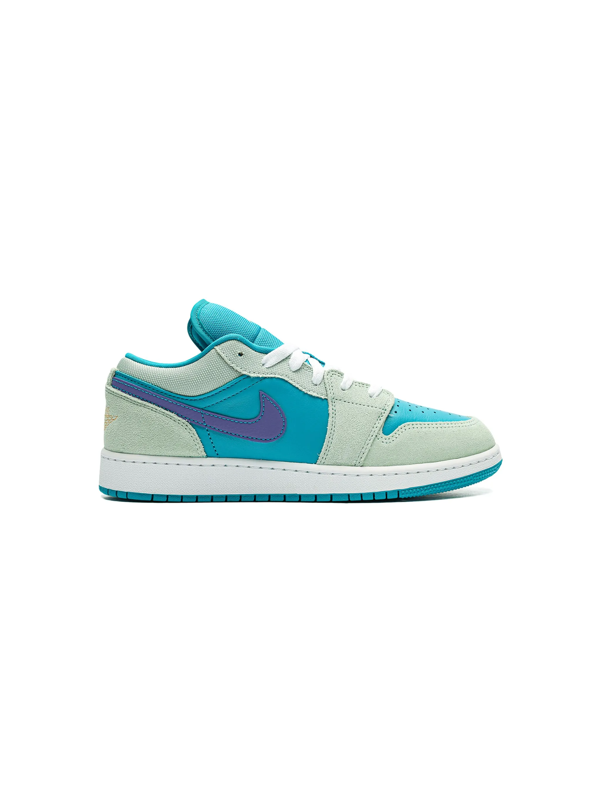 Кроссовки Air Jordan 1 Low SE Aquatone Concord Jordan Kids, синий — фото 2