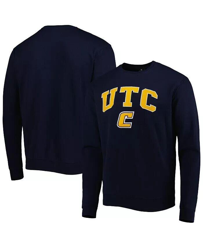 

Мужской пуловер с логотипом Tennessee Chattanooga Mocs Arch Over Logo, свитшот Colosseum, серый