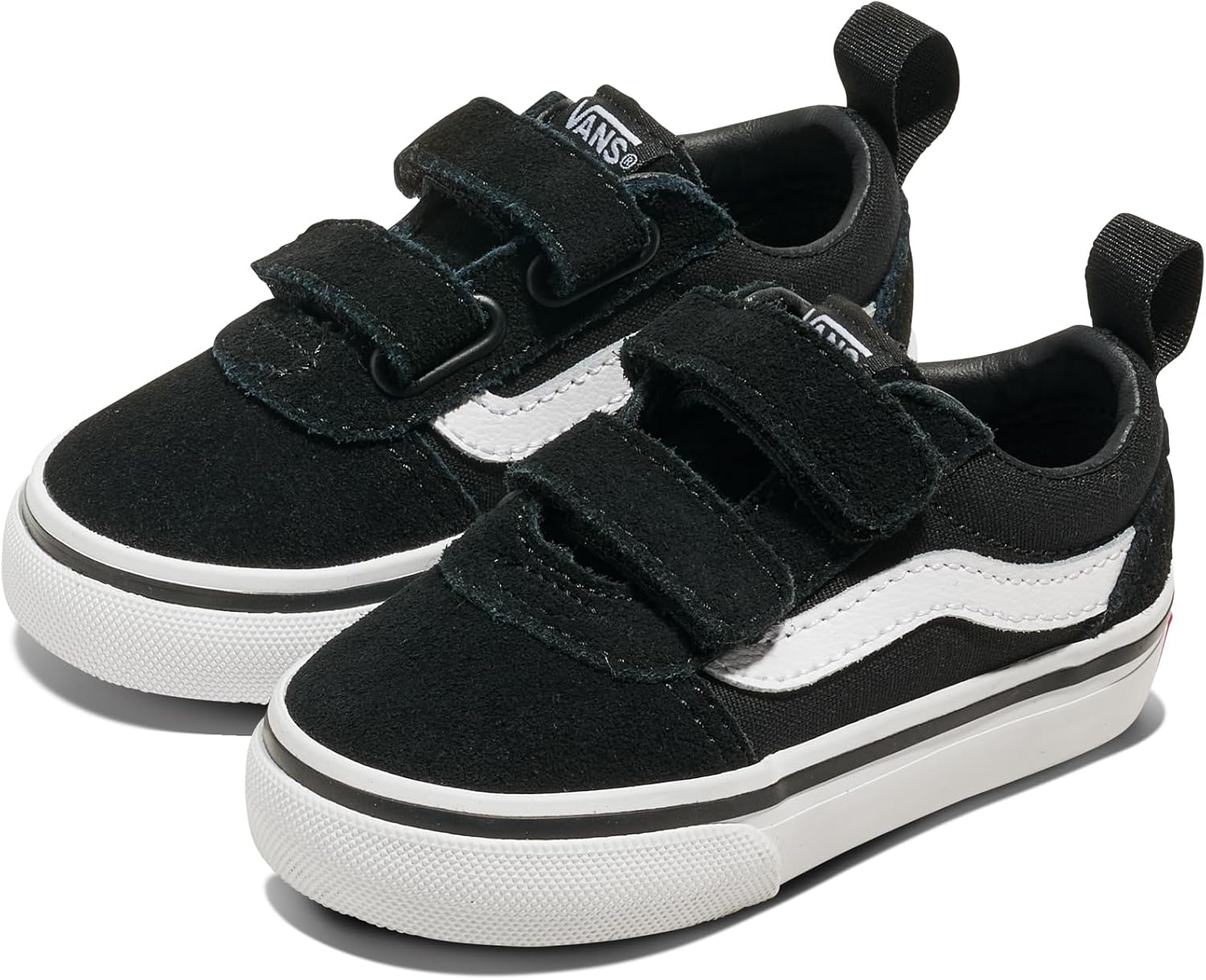 Vans мужские низкие кроссовки, Suede/Canvas Black/White — фото 2