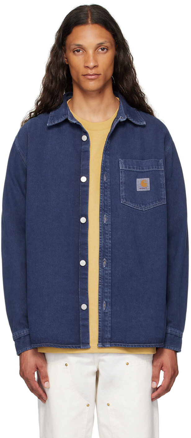 

Джинсовая куртка Blue George Carhartt Work In Progress