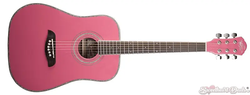 

Акустическая гитара Oscar Schmidt OG1 3/4-Size Acoustic Guitar Pink - OG1P