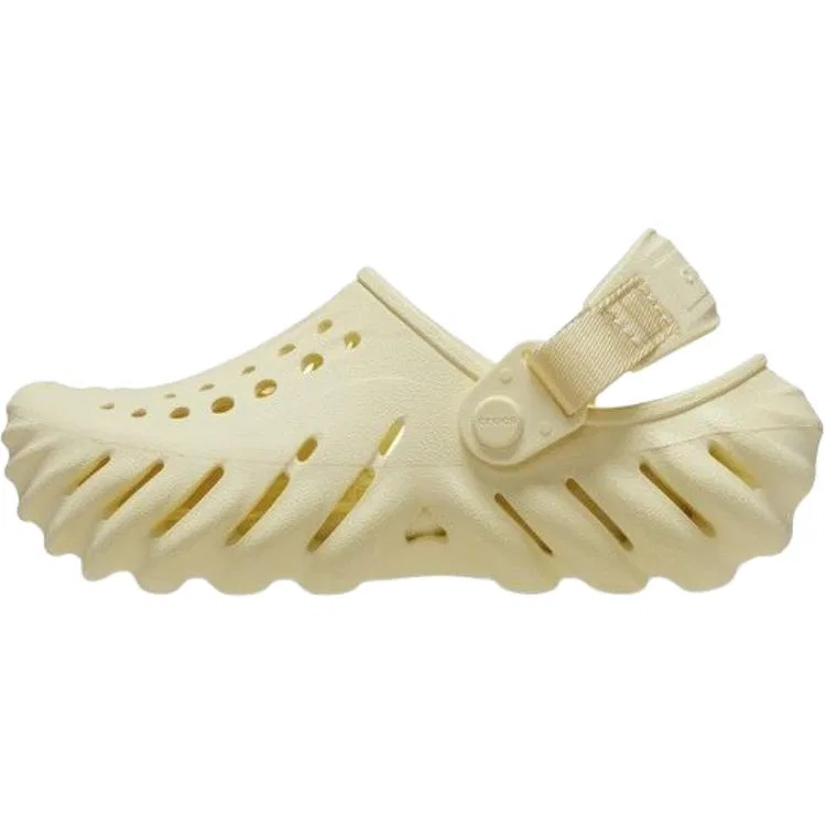 Детские клоги Crocs Echo Kids бежевые
